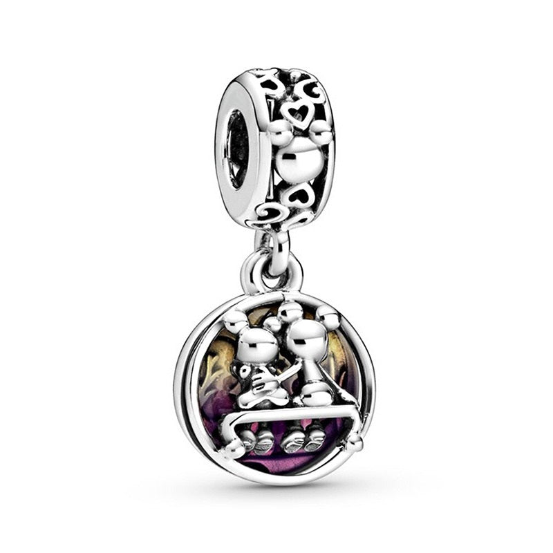 Charm Amuleto de Mickey & Minnie