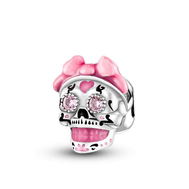 Charm Catrina Rosa