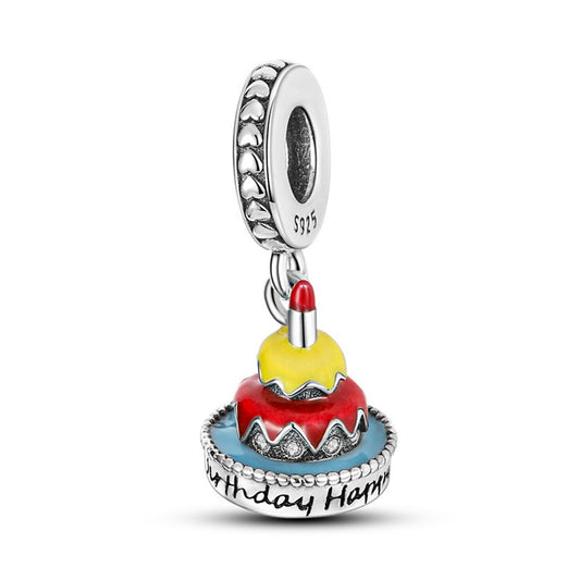 Charm Pastel de Feliz Cumpleaños