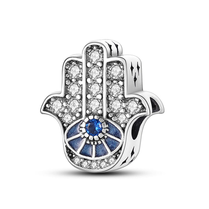 Charm Hamsa & Ojo Turco Diamantado