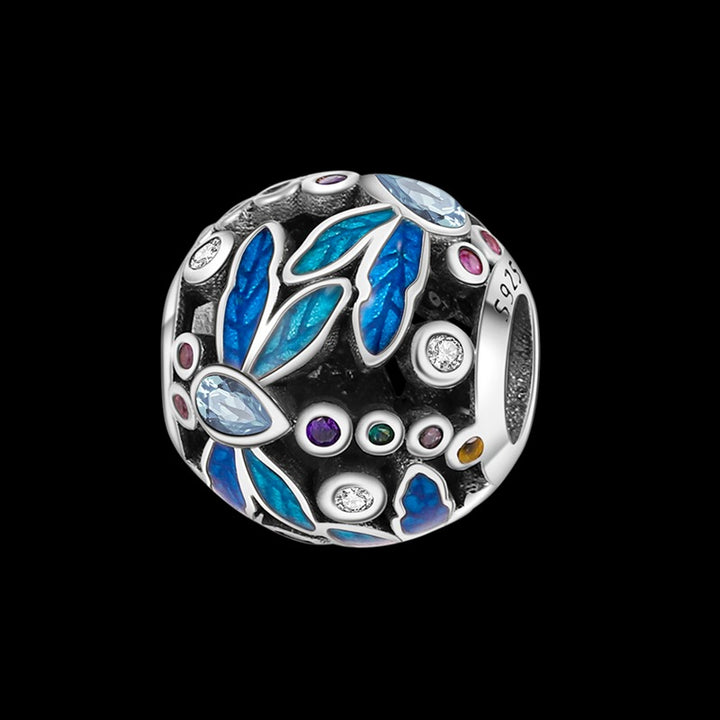 Charm Libelula con Gemas