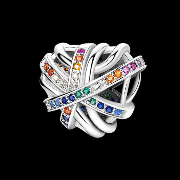 Charm Corazon de 7 Arcangeles