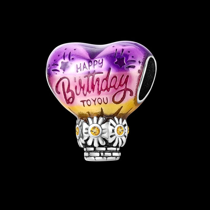 Charm Corazon de "Happy Birthday To You"