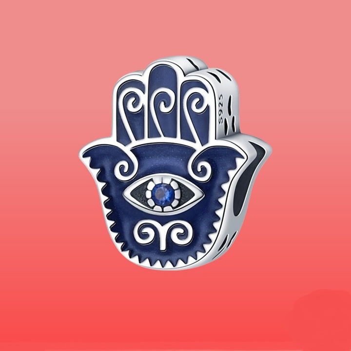 Charm Hamsa Azul