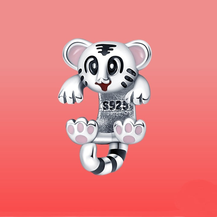 Charm Tigre Plateado