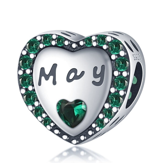 Charm Corazon Mes de Mayo