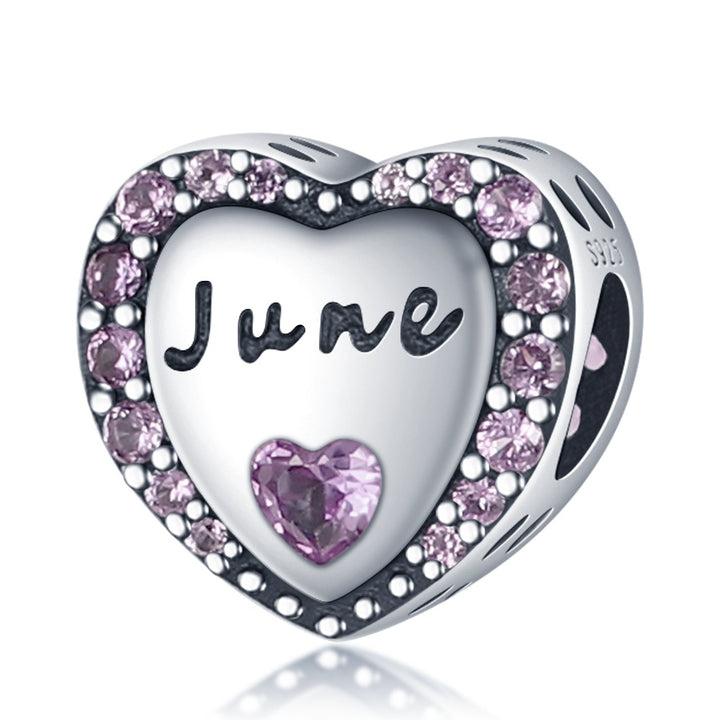Charm Corazon Mes de Junio