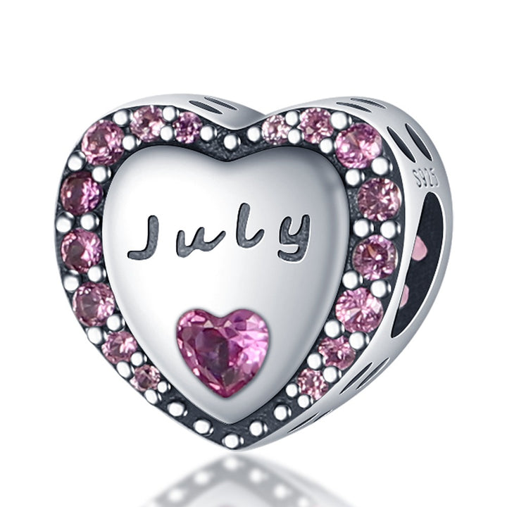 Charm Corazon Mes de Julio