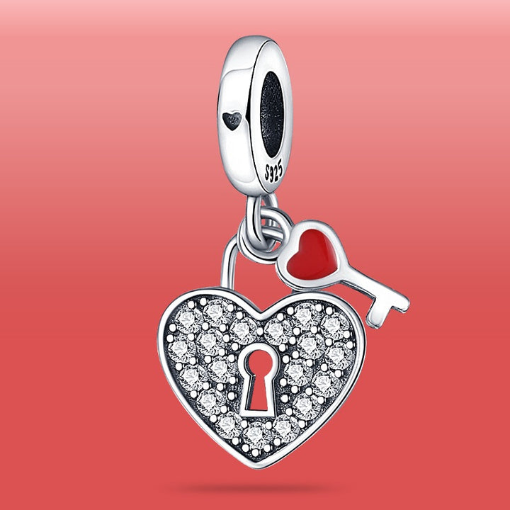 Charm Corazon de Secretos Diamantado