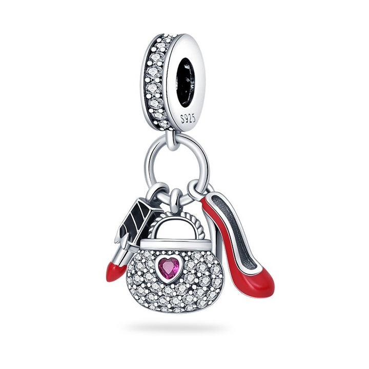 Charm Bolso de Mujer Diamantado