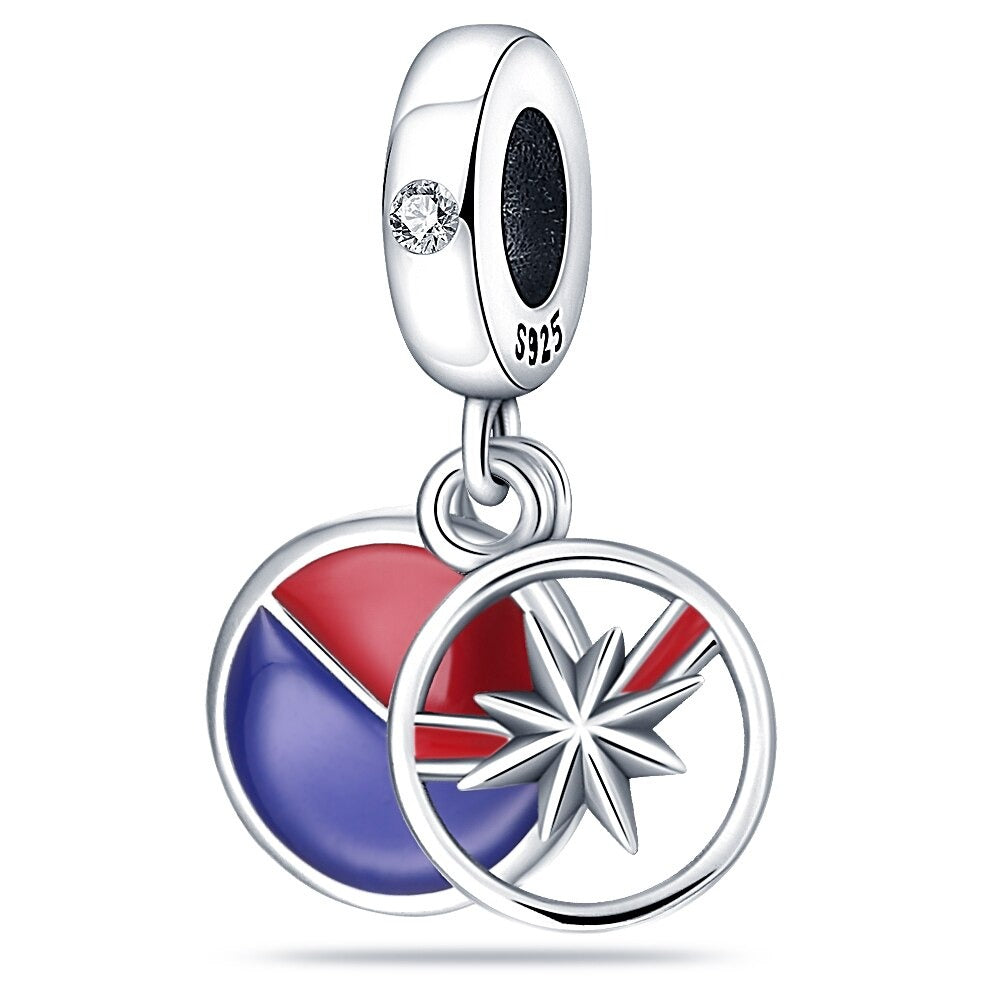 Charm Estrella de Capitana Marvel