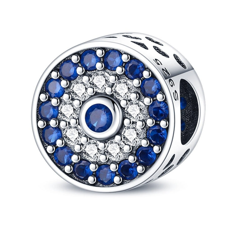 Charm Abalorio de Ojo Turco Diamantado