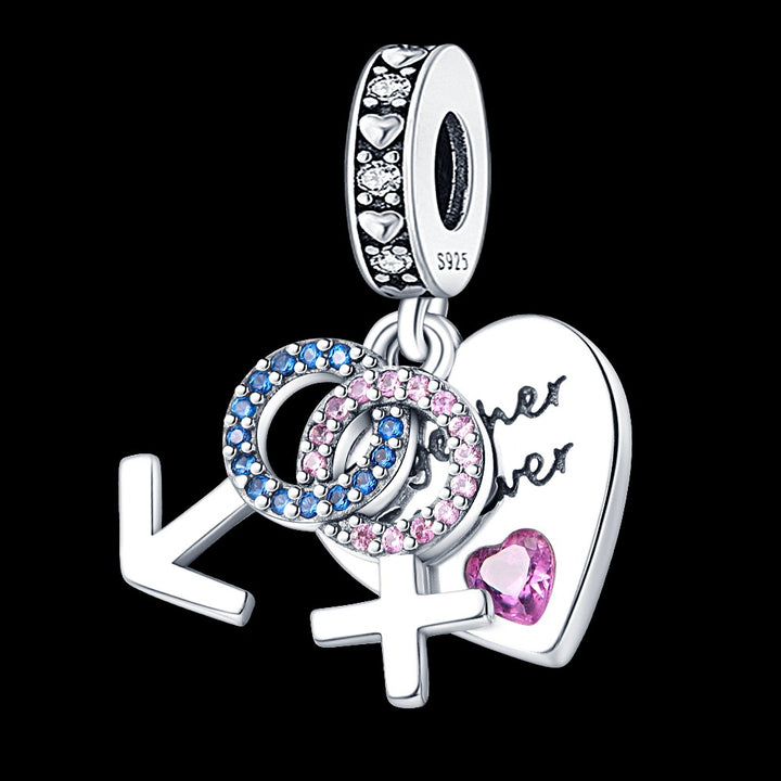 Charm Corazon Mujer & Hombre