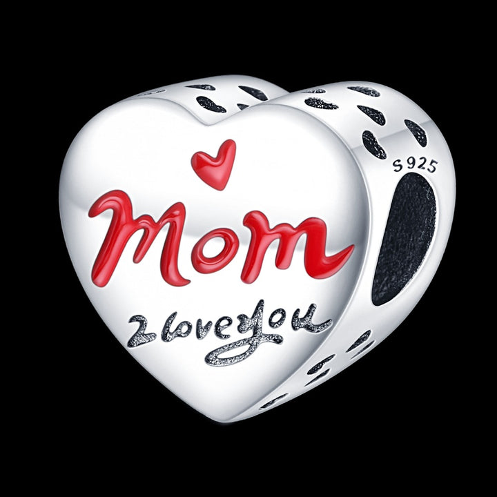 Charm Corazon de Te Amo Mama