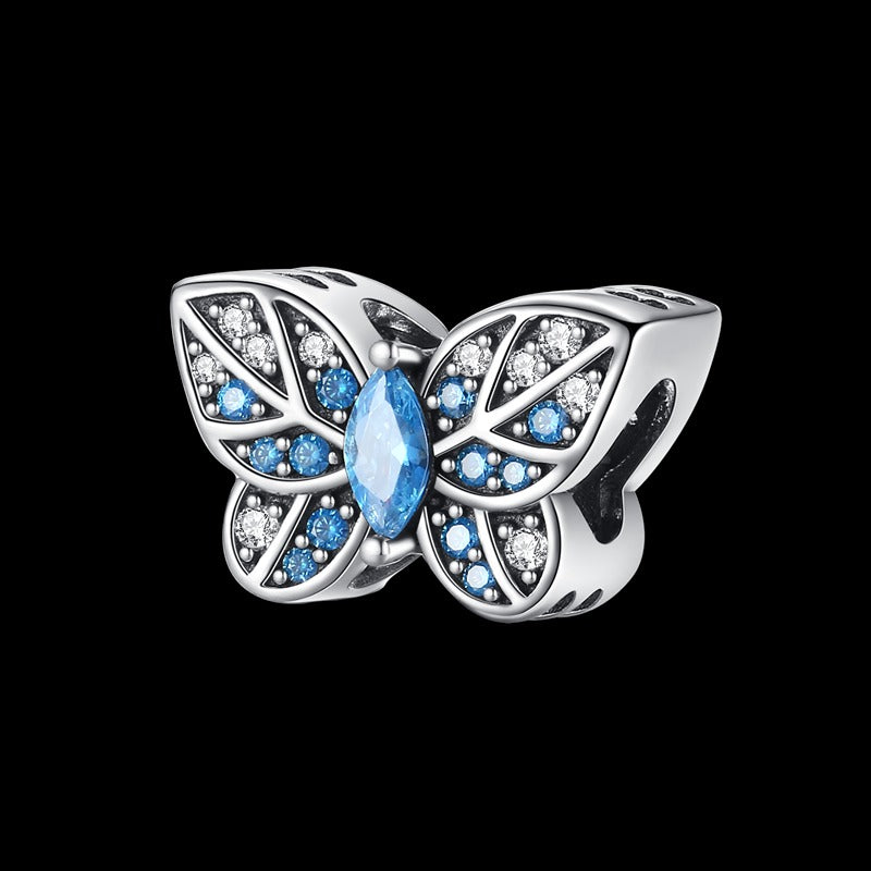 Charm Mariposa Azul Diamantada