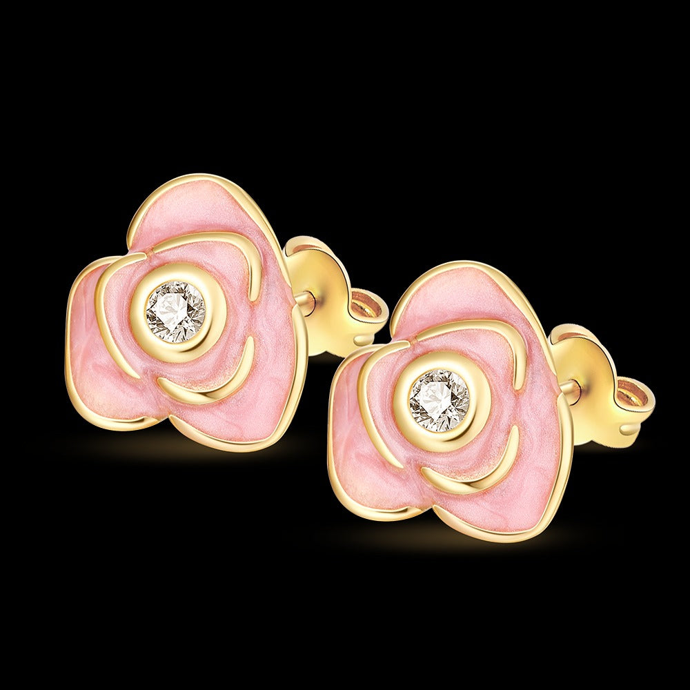 Aretes de Rosas